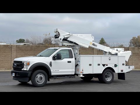 2021 Ford F600 4x4 Altec AT41M Articulating Bucket Truck For Sale