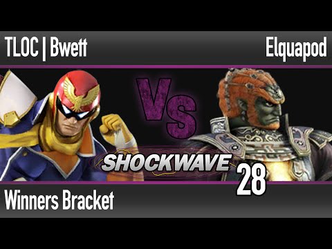 SW 28 Wii U - TLOC | Bwett (C Falcon) vs Elquapod (Ganon) - Winners Bracket