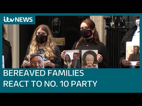 Bereaved families 'furious' at Downing St drinks party in May 2020 | ITV News