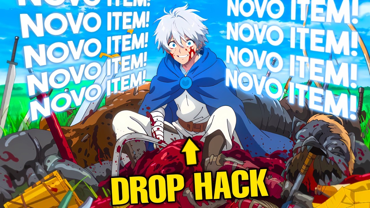 Todos Têm 1% De Chance De Pegar Itens, Porém Com HACK De 100% Ele Fica INVENCÍVEL! - Manhwa Recap