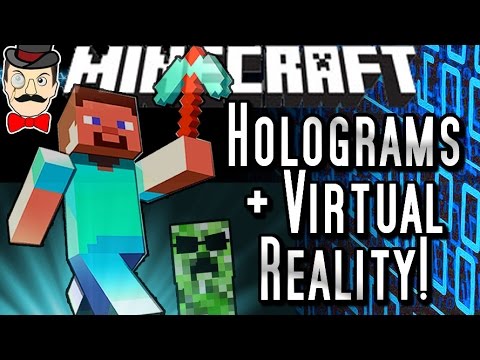 AdamzoneTopMarks - Minecraft HOLOGRAMS! Amazing Effects & Virtual Reality in Minecraft!