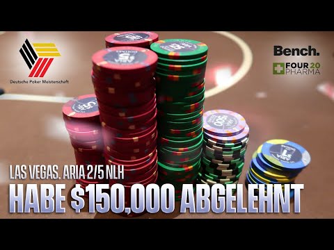 Ich habe $150K abgelehnt - Las Vegas Poker Vlog 219