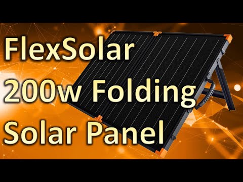 FlexSolar 200w Briefcase Solar Panel Review