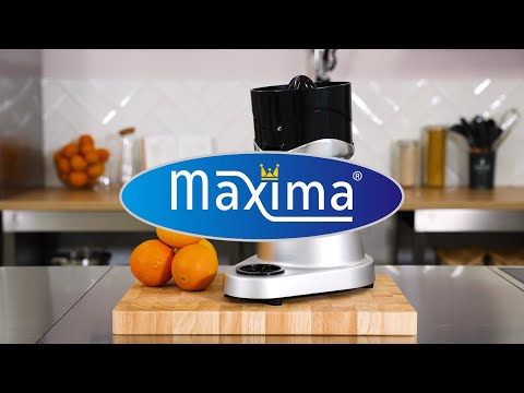Maxima Gastro Orange Press - 32 l/h - 12,5 cm Glashöhe - Elektrisch