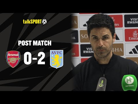'I'M FRUSTRATED!' 😤 Mikel Arteta EXPLAINS Why Arsenal Lost Against Aston Villa