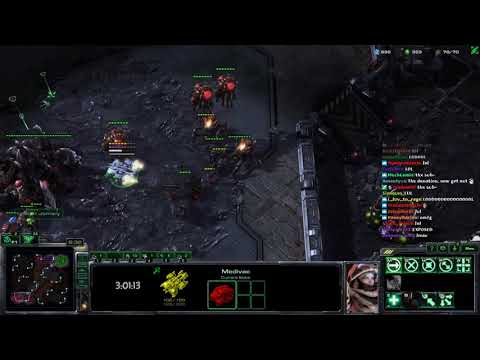 Byun trolling NA Ladder with amazing tank medivac micro