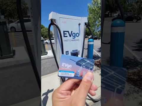 Best way to charge your EV at an EVgo station is to get an EVgo card!