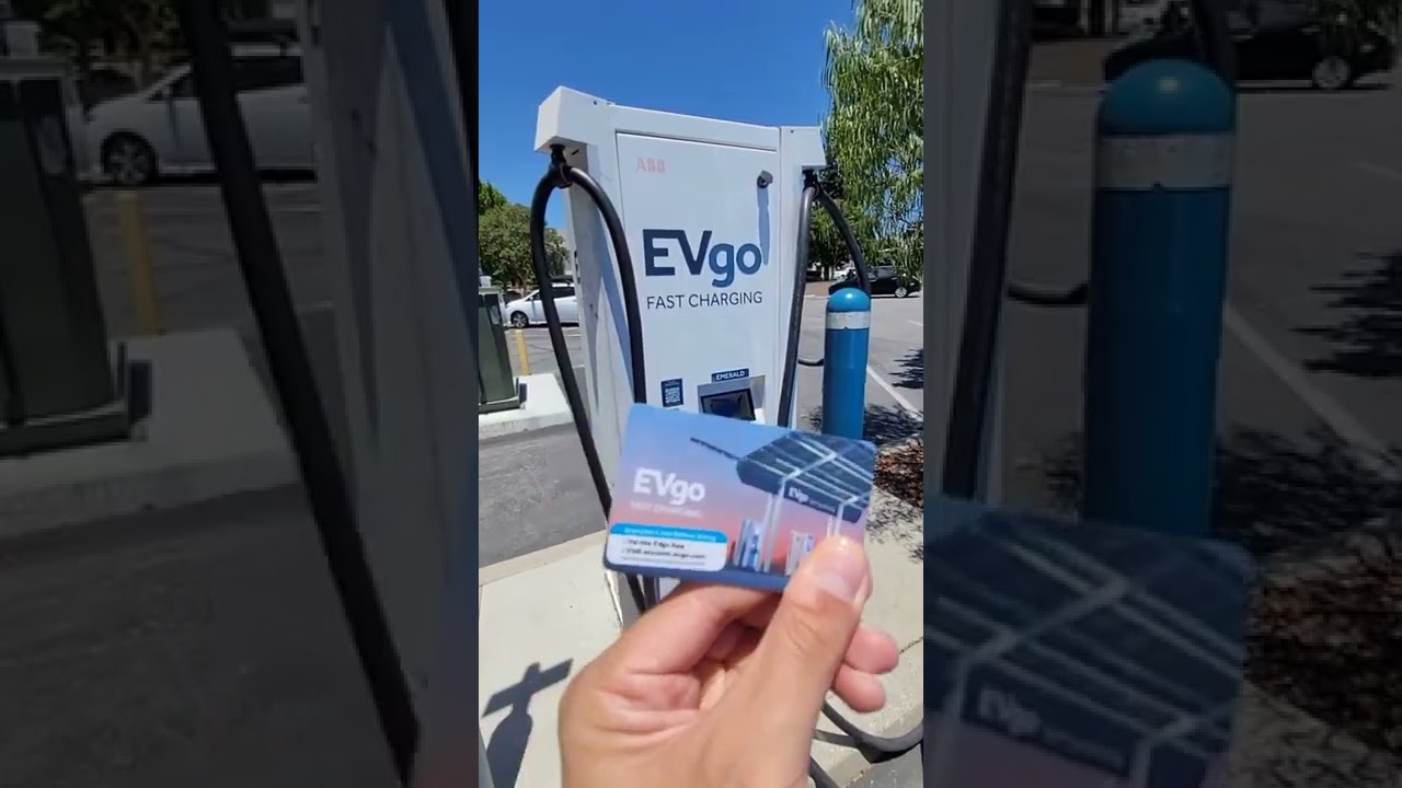 Best way to charge your EV at an EVgo station is to get an EVgo card!