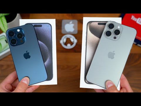 Apple iPhone 15 Pro Max Unboxing: vs 15 Pro!