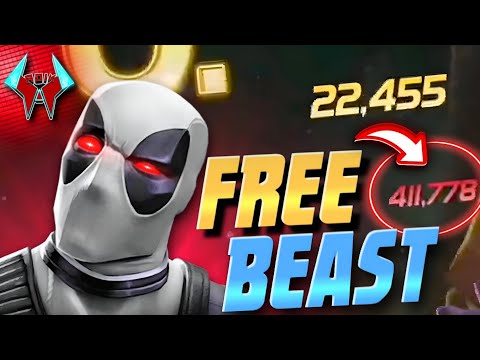 🤤BEST FREE 7-Star Deadpool X-Force Is INSANE! | Best Offensive Mutant in Marvel Contest of Champions