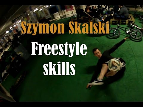Szymon Skalski - freestyle football champion