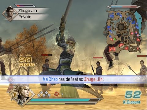 Dynasty Warriors 6 Special - Ma Chao Musou Mode - Chaos Difficulty - Battle of Yi Ling