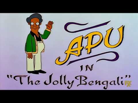 Apu se va a una fiesta durante 5 minutos - Los Simpson
