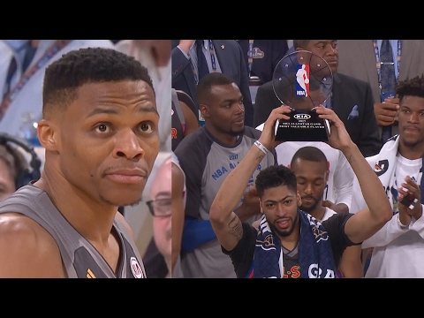 NBA All-Star Game 2017! Kevin Durant Lobs Russell Westbrook! Davis Sets Record 52 Pts!