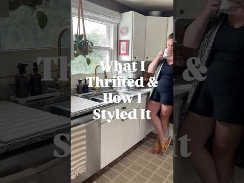 What I thrifted for my KITCHEN and how I styled it