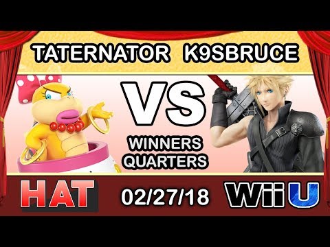 HAT 11 - R5 Kh | Taternator (Wendy) Vs. K9sbruce (Cloud) Winners Quarters - Smash 4
