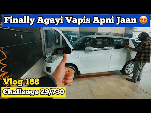 My Car Is New Again || Diamond led lights for my Swift Car || CHALLENGE 29/730 || Vlog 188