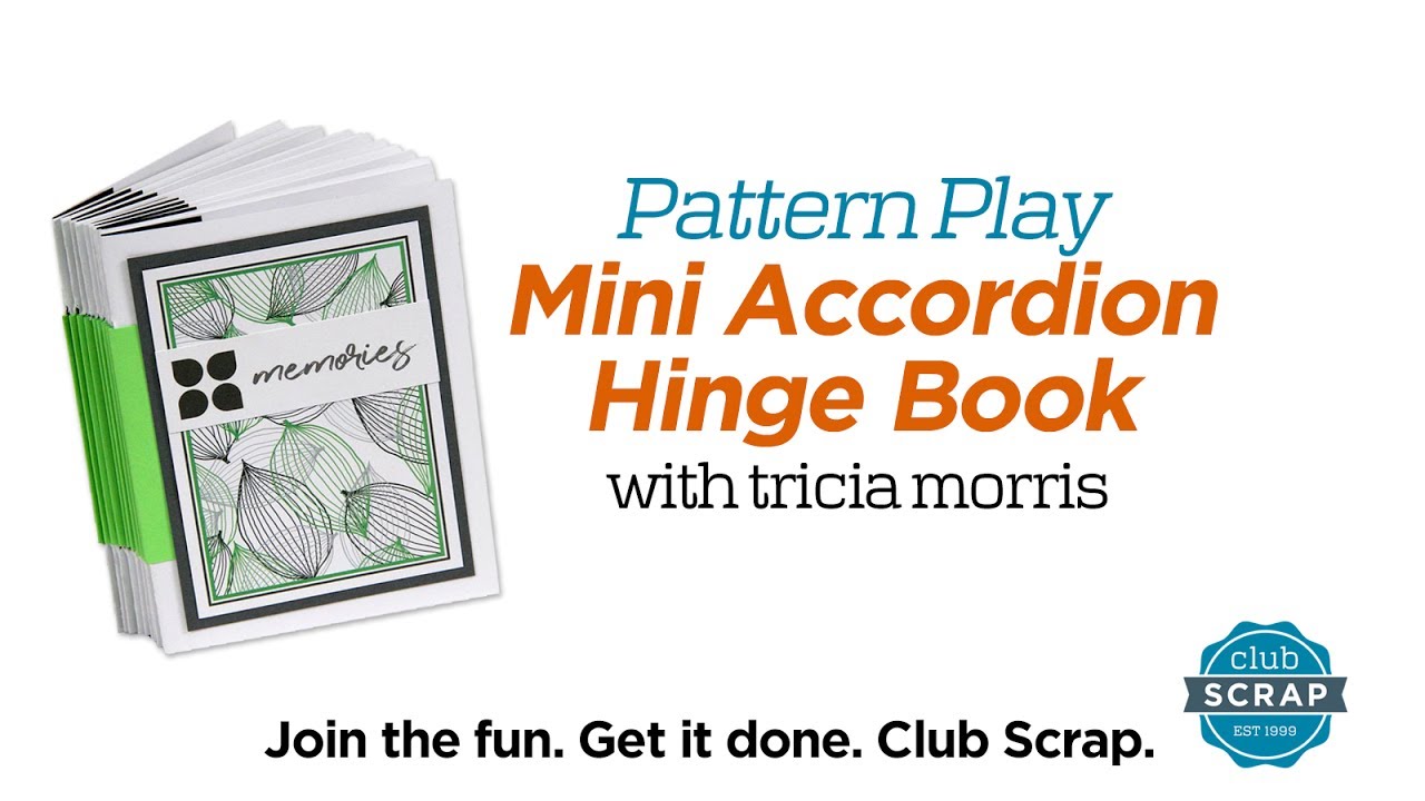 Learn to Make a Mini Accordion Hinge Book