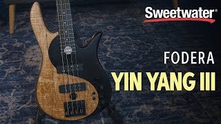 Video thumbnail for Fodera Yin Yang III Electric Bass Review by Sweetwater