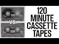 120 Minute Cassettes: Thinner Tape Thinner Sound?