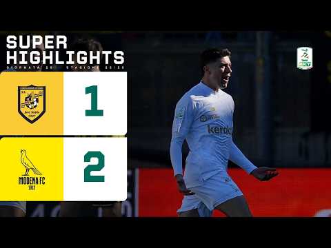 Juve Stabia-Modena 1-2 | SUPER HIGHLIGHTS