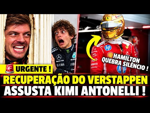 VERSTAPPEN "ASSUSTA" ANTONELLI! HAMILTON QUEBRA SILÊNCIO E RED BULL ANUNCIA MUDANÇA | FÓRMULA 1
