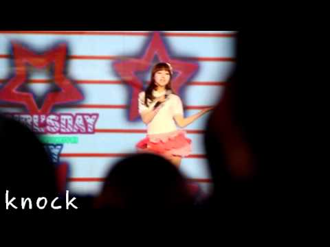 [FANCAM] 110414 Girl's Day Minah - Twinkle Twinkle Short Clip