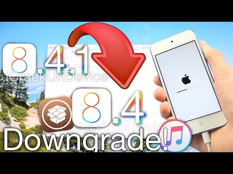 Downgrade iOS 8.4.1 to iOS 8.4 & TaiG Jailbreak - ANY iPhone, iPad & iPod Touch Untethered