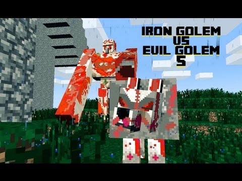 IRON GOLEM vs EVIL GOLEM 5 (made in mine-imator) MINECRAFT animation