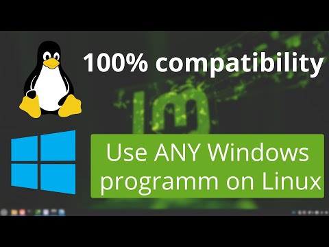 Run Windows programs on Linux - Windows in a virtual machine