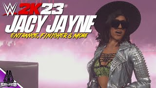 WWE 2K23: Jacy Jayne Entrance, Finisher & More #WWE2K23 #JacyJayne