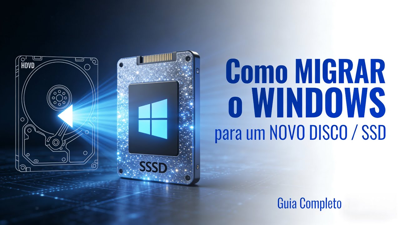 transferir o Windows para novo disco