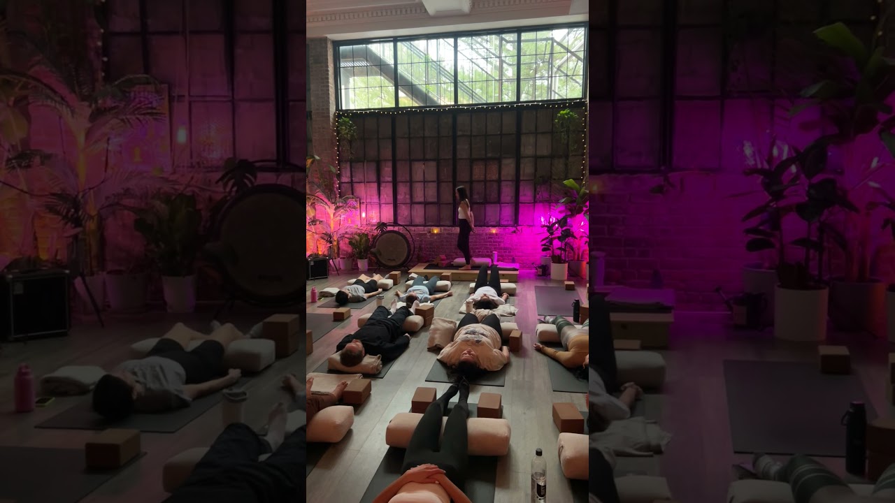 Promotional video thumbnail 1 for Sound & Stillness - Live Music Yoga