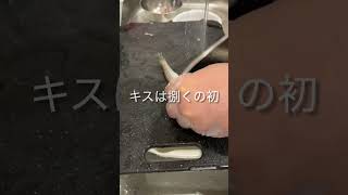 キス天揚げてくぞ #料理 #cooking＃釣り