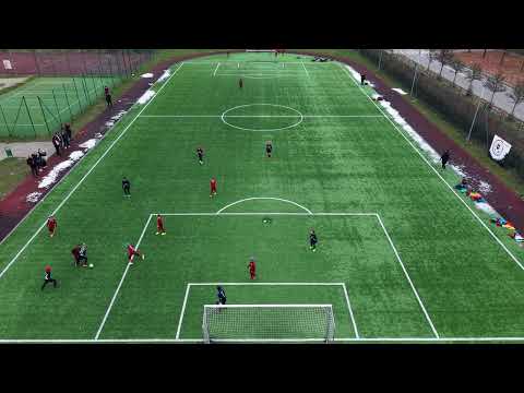 KS Ursynów Warszawa vs KS SEMP Warszawa – rocznik 2015 | Mecz z drona | Piłka nożna dzieci