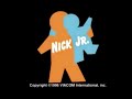 Nick Jr Hugging Hoomans 1996 Logo