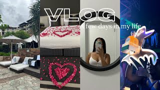 VLOG: A FEW DAYS IN MY LIFE | hosting gig | solo spa day…& I might be a gone girl soon🤭