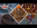 All Bosses The Legend Of Zelda Skyward Sword Wii
