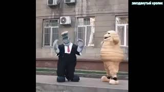 Когда работа в кайф Уличные приколы!Короткий прикол 2019!!!