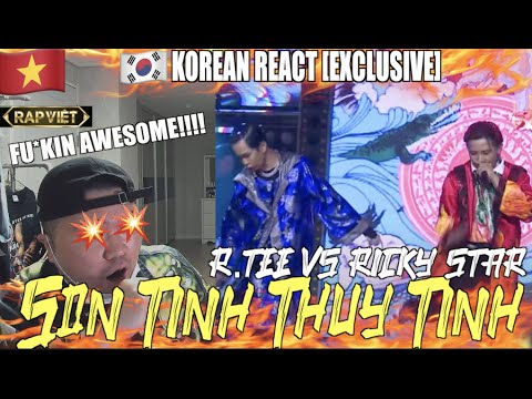 [EXCLUSIVE!]🇻🇳🇰🇷🔥Korean Hiphop Junkie react to R.Tee VS Ricky Star | RAP VIỆT (VNM/ENG SUB)