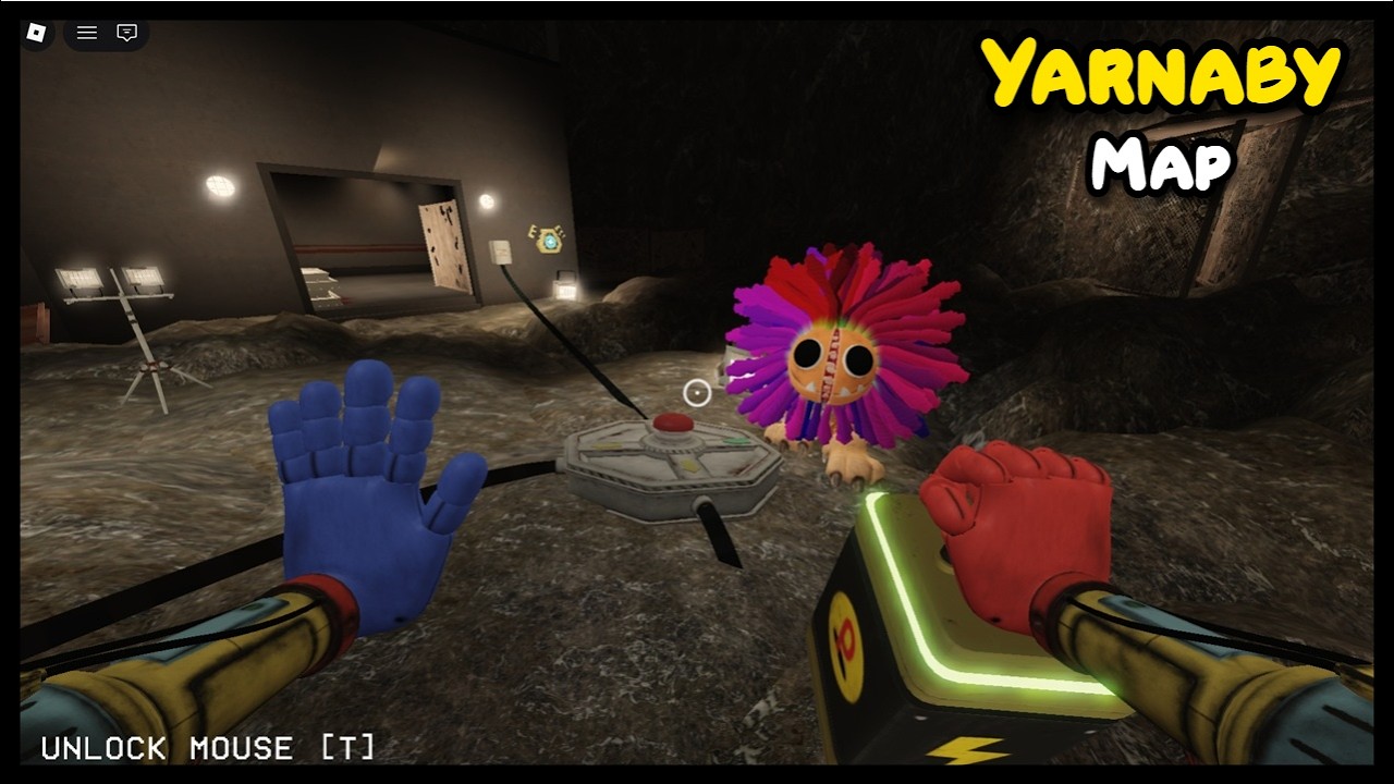 A Grabpack test YARNABY MAP Full Walkthrough Gameplay (Roblox)