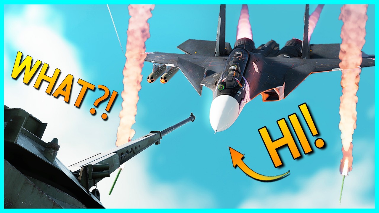 360 Noscoping TANKS With Thrust Vectoring - War Thunder