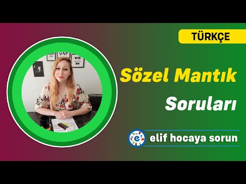 GELSİN SÖZEL MANTIK SORUSU -  1 :)