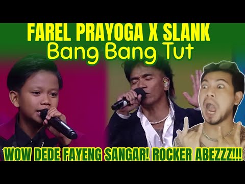PECAH ABIS❗Slank X Farel Prayoga - Bang Bang Tut | Hut Mnctv 32 | Ujang Halu Reaction