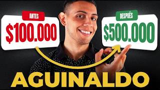 Cómo MULTIPLICAR tu AGUINALDO 🔥 (Estrategia + Portafolio)