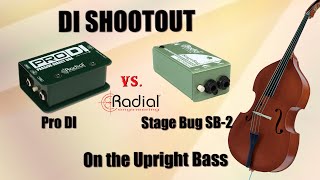 Video thumbnail for DI comparison Upright Bass - Direct Box: Radial Pro DI vs. Radial Stage Bug SB-2 - Want 2 Check by Want 2 Check