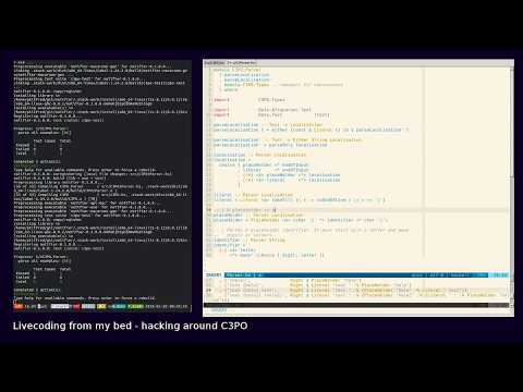 livecoding session haskell - 2018-01-02