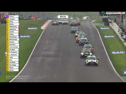 2023 Mini Challenge UK @ Donington Park - Sam Smith Huge Crash