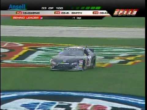 ARCA Series Rattle Snake 150 Alex Kennedy Spin  2010 Texas.mpg
