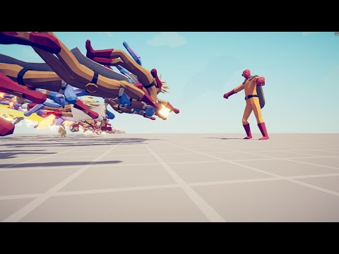 ONE PUNCH MAN vs 300x UNITS SUPER PEASANT & SUPER BOXER & OLD SAITAMA TABS